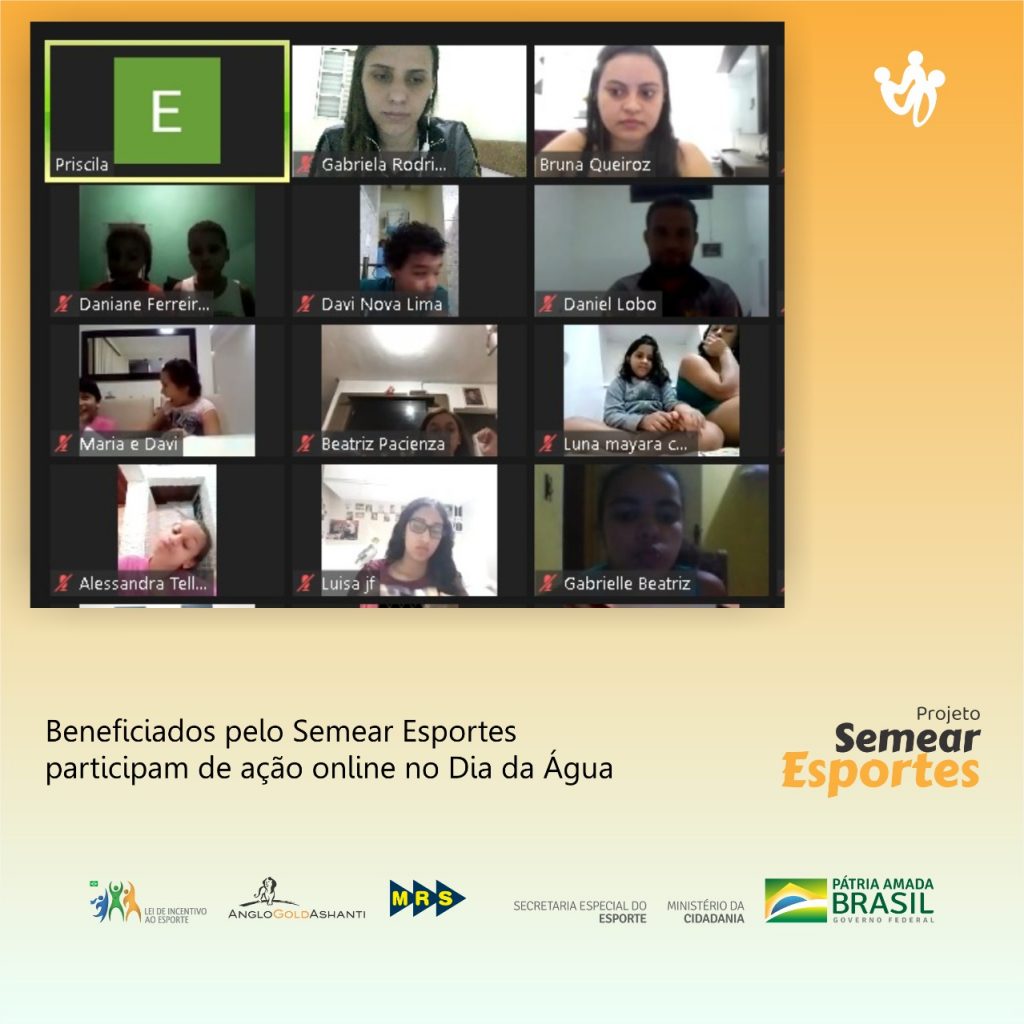 videoconferência do dia da água