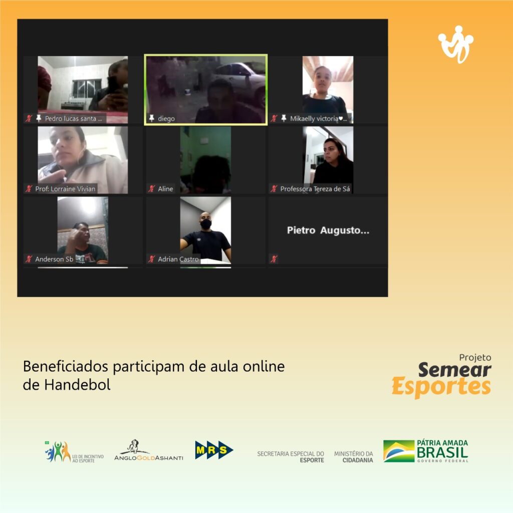 Instituto Mais Ação- Aula de Handebol