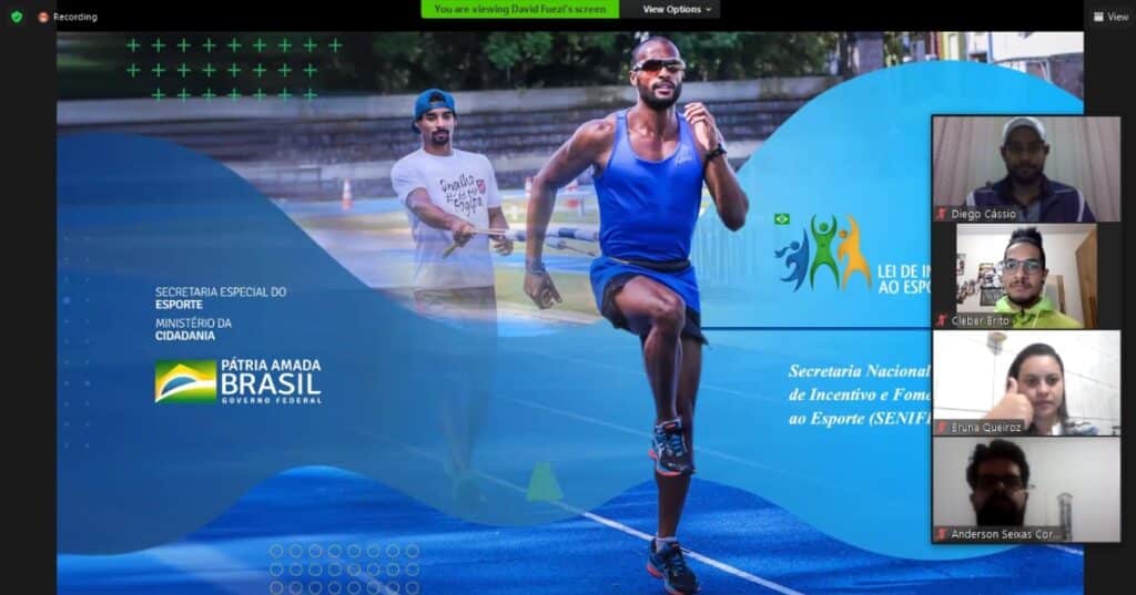 Instituto Mais Ação- Print da live 1° dia da 2° Confraria