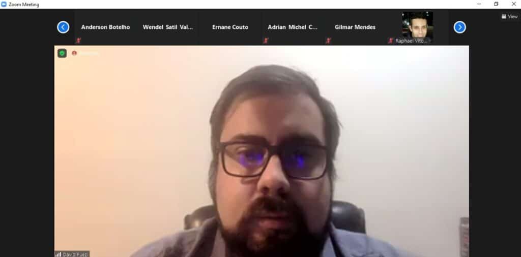 Instituto Mais Ação- Print da live 1° dia da 2° Confraria