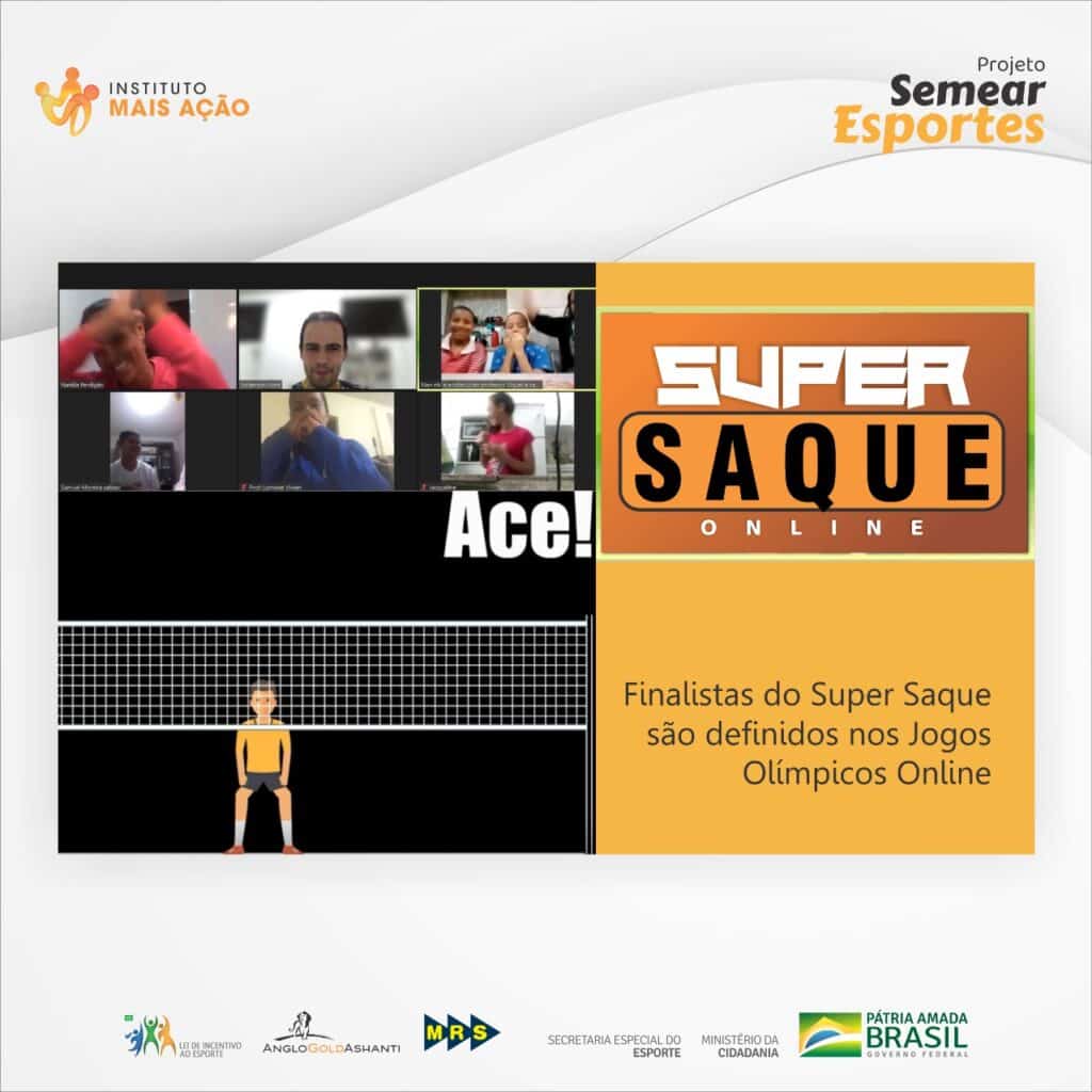 Instituto Mais Ação- Post do Instagram do Super Saque