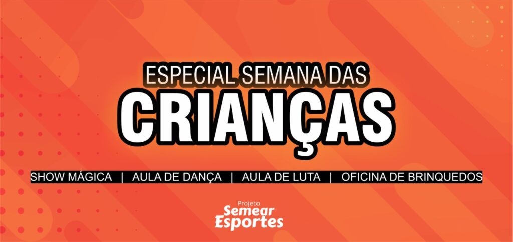 Instituto Mais Ação - Especial semana das crianças - capa com titulo