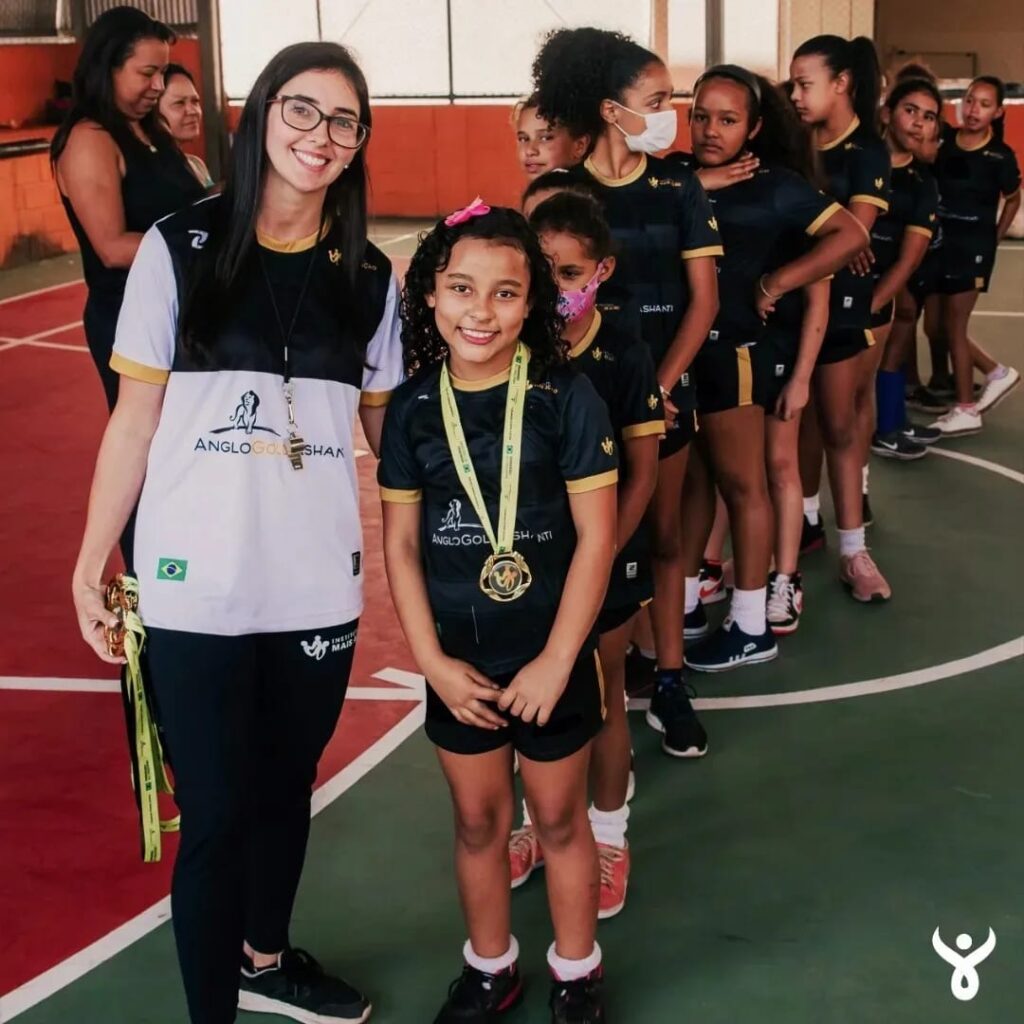 Instituto Mais Ação - Jogos de inspiração no Semear 2 - beneficiada com medalha