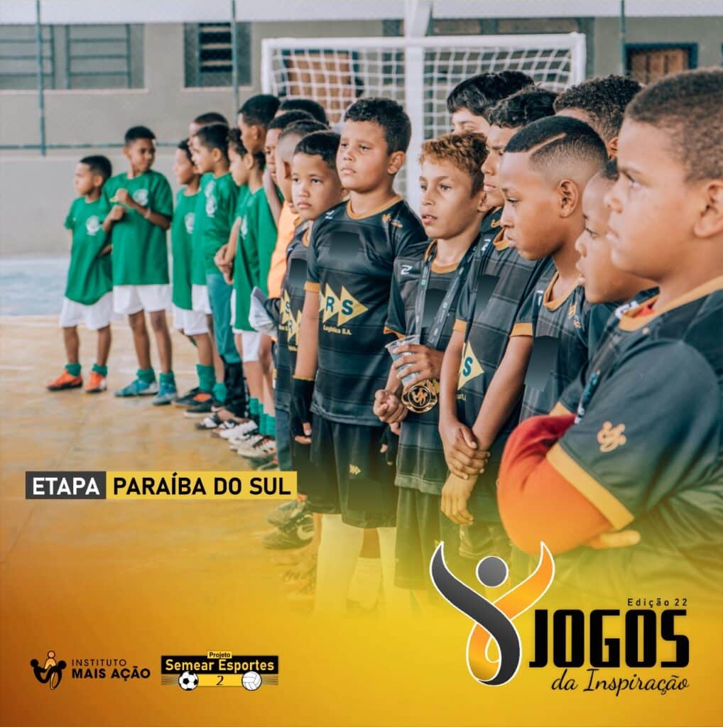 Instituto Mais Ação - Jogos de Inspiração - Etapa em Paraíba do sul capa